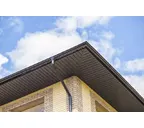 Софит металлический центральная перфорация 0,5 Satin Мatt с пленкой RAL 9005 черный