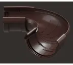 Угол Docke LUX RAL 8019 Шоколад