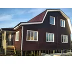 Акриловый сайдинг Grand Line Акрил. Премиум-коллекция Natural-Брус (Темный дуб), 3,0м