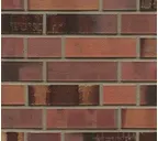 Кирпич клинкерный Muhr 08 KS Lachsrot Kohle Spezial гладкий, 290х90х40 мм