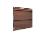 Акриловый сайдинг Tecos Ardennes Акрил Корабельный брус (Темный каштан), 3,66м
