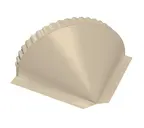 Заглушка конусная Satin RAL 1015 светлая слоновая кость