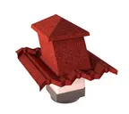 Вентиляционный выход Gerard G 15-45 (пластик), 150х150 мм, spanish red (231)