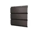 Софит металлический центральная перфорация 0,45 Drap с пленкой RR 32 темно-коричневый
