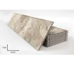 Керамогранитная плита FAVEKER GA16 для НФС, Rocks Gris, 1200*300*18 мм