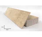 Керамогранитная плита FAVEKER GA16 для НФС, Urban Beige, 800*355*18 мм