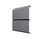 Софит ЭкоБрус без перфорации 0,345 Grand Line 0,5 Satin RAL 7004 сигнальный серый