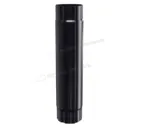 Труба соединительная МЕТАЛЛ ПРОФИЛЬ PURMAN BLACK EDITION D100х1000 Ral 9005