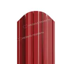 Штакетник Металл Профиль TRAPEZE-O 0,5 NormanMP RAL3011 Коричнево-красный