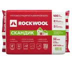 Утеплитель Роквул Лайт Баттс Скандик 50х600х800