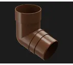 Колено 72˚ PREMIUM, каштан