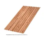 Профлист Металл Профиль C21 0.5 ECOSTEEL® текстурированный Кедр A