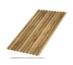 Профлист Металл Профиль C21 0.5 ECOSTEEL® текстурированный двусторонний Золотой дуб A