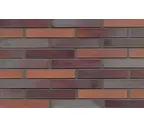 Кирпич клинкерный Muhr 12 Blaurot-bunt гладкий, 290х90х52 мм
