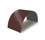 Профнастил Профлист-Металл МП10ПГ 0.5 Norman RAL 8017