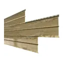 Металлический сайдинг Lбрус-XL-В Металл-Профиль ECOSTEEL Сосна 14х335