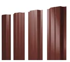 Штакетник П-образный В Grand Line 0,45 Полиэстер RAL3009 Оксидно-Красный
