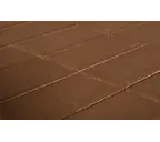 Брусчатка Braer Прямоугольник (кирпич) 100х200х60 мм Коричневый