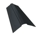 Планка конька фигурного 100x100 0,5 Rooftop Matte RAL 7016 антрацитово-серый