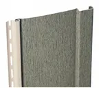 Виниловый сайдинг Mitten Board & Batten вертикальный Frost