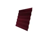 Финишный профиль фибросайдинга Decover RAL 3005 Красное вино 0.5
