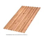 Профлист Металл Профиль МП20 0.5 ECOSTEEL® текстурированный Кедр R