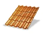 Металлочерепица Металл-Профиль Трамонтана-SL 0,5 AGNETA® Copper/Copper/Медный/Медный