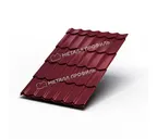 Металлочерепица Металл-Профиль Ламонтерра XL 0,5 PURMAN® RAL 3005 Красное вино