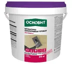 Силиконовая штукатурка Шуба ОСНОВИТ ЭКСТЕРВЭЛЛ OSI-1.5 WS, группа 1, цвет 01005 (фракция-1,5мм)
