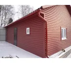 Виниловый сайдинг трехслойный Grand Line Корабельная доска Слим Tundra Рябина 3.00