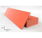 Керамогранитная плита FAVEKER GA16 для НФС, Rojo, 1200*250*18 мм