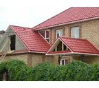 Металлочерепица Металл-Профиль Ламонтерра XL 0,4 Полиэстер RAL 3005 Красное вино