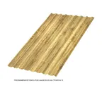 Профлист Металл Профиль МП20 0.5 ECOSTEEL® текстурированный Золотой дуб R