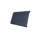 Металлический сайдинг Grand Line Вертикаль 0.5 мм classic Rooftop Matte с пленкой RAL 7024 мокрый асфальт