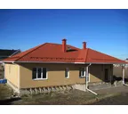 Металлочерепица Grand Line Kvinta plus 0,45 Полиэстер RAL 8004 Терракота