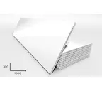 Керамогранитная плита FAVEKER GA20 для НФС, Blanco Brillo, 1000*300*20 мм