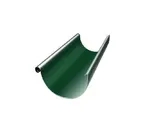 Желоб полукруглый 125мм RAL 6005 3м без логотипа