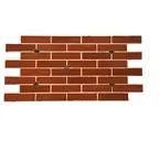 Термопанель доборная KlinkerFlex Liverpool 650х500 | 80