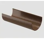 Желоб водосточный 2 м STANDARD, светло-коричневый
