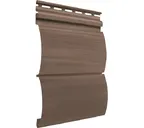 Акриловый сайдинг Tecos Natural wood effect Блок-Хаус Двойной (Канадский дуб), 3,66м