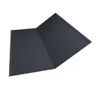 Планка ендовы нижней 300х300 0,5 Velur RAL 7024 мокрый асфальт