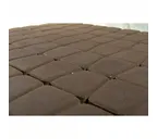 Тротуарная плитка Braer Классико круговая 60 мм. Коричневый