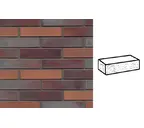 Кирпич клинкерный Muhr 12 Blaurot-bunt рустик, 240х115х52 мм