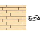 Кирпич клинкерный Muhr 35 Creme nuanciert готик, 290х90х52 мм