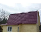 Металлочерепица Металл-Профиль Ламонтерра XL 0,4 Полиэстер RAL 3005 Красное вино