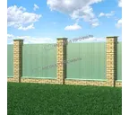 Профлист Металл Профиль МП10 0.5 PURMAN® Tourmalin, Светло-зеленый металлик A