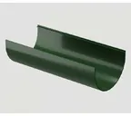 Желоб водосточный 2 м STANDARD, зелёный
