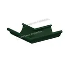 Угол желоба наружный МЕТАЛЛ ПРОФИЛЬ Foramina PUR D125 Ral 6005