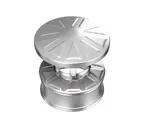 Оголовок Металл и Ко 200х115 Оц 0,5+AISI 430 0,5 (конденсат)