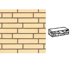 Кирпич клинкерный Muhr 35 Creme nuanciert готик, 240х115х52 мм